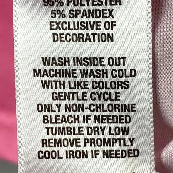 CROWN AND IVY MENS SIZE XL PINK POLO SHIRT WITH WHITE TIE DYE STRIPE CLEAN - Picture 8 of 11